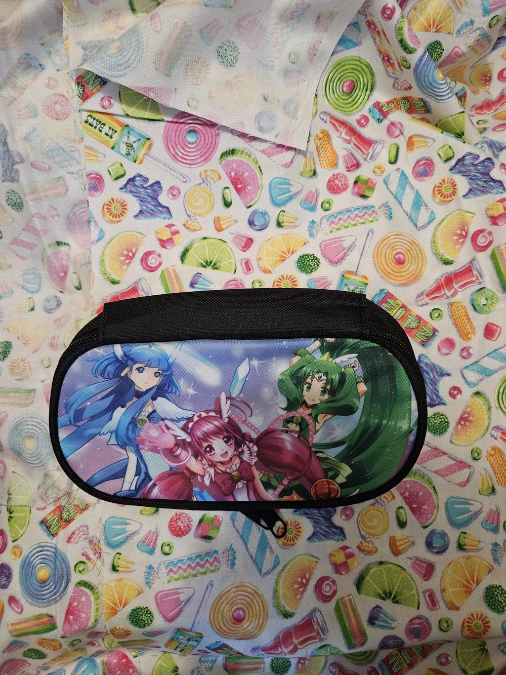 Glitter Force Back Pack With Matching Lunch Bag and Pencil case